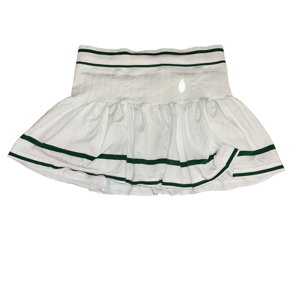 FP Movement by Free People Black and White Bubble Mini Skirt